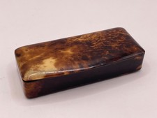 Snuff box Faux Tortoiseshell