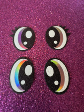 Felt Eyes For Crafting/ Amigurumi/ Handmade Toys. Set Of 3.Metallic Light Pink.