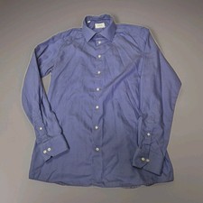 Eton Shirt Purple Cotton