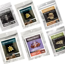 Prometheus Clay Copper & Bronze Base Metal Low Fire Jewellery Makers Easy to Use