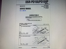 Sony Dsr-pd150 Service Manual