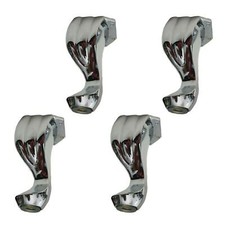 Chrome furniture legs - furniture,
