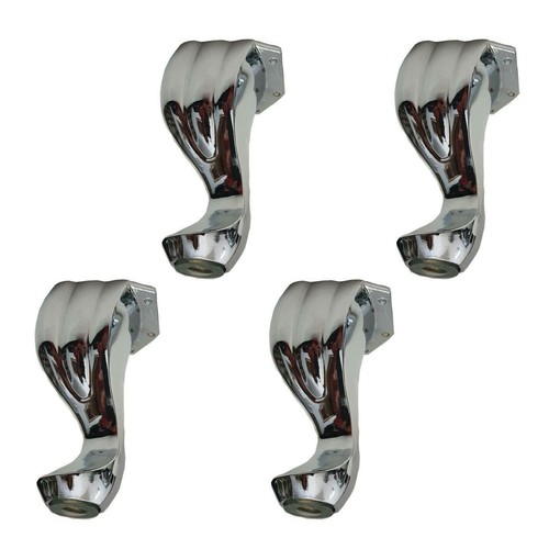 Chrome furniture legs metal - chrome,