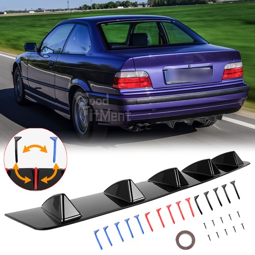 Glossy rear bumper - glossy,