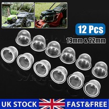 12 FUEL PRIMER BULBS FOR PETROL STRIMMERS HEDGE TRIMMER CHAINSAW Ryobi 19mm 22mm