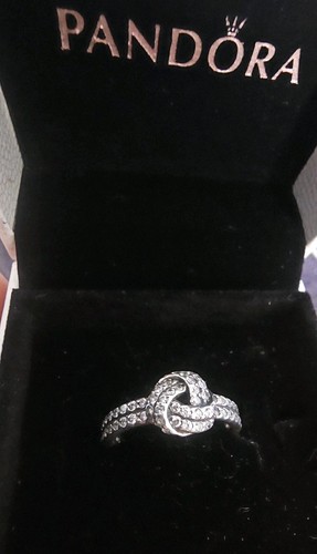 Genuine pandora knot ring - knot,