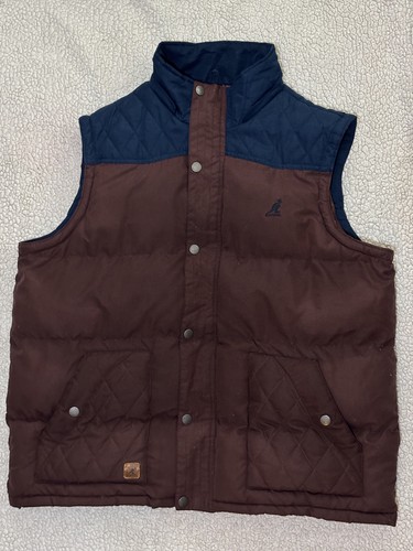 Kangol mens padded gilet - padded,