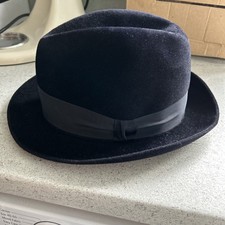 Vintage Fedora Hassidic Black