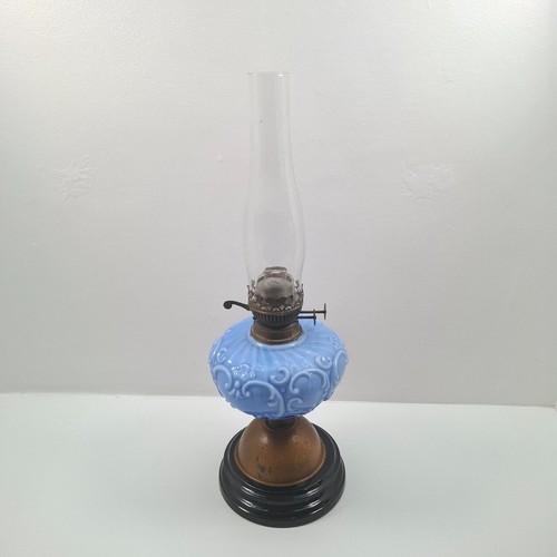 Veritas brass oil lamp with - brass,