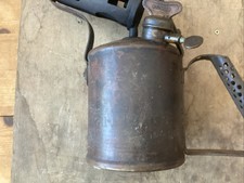 OLD BLOW TORCH. PARAFFIN . PRIMUS ON SIDE AND FILLING CAP PRIMUS 632 ON HANDLE