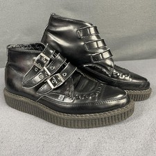 T.U.K. Boots Mens Size 6 Black