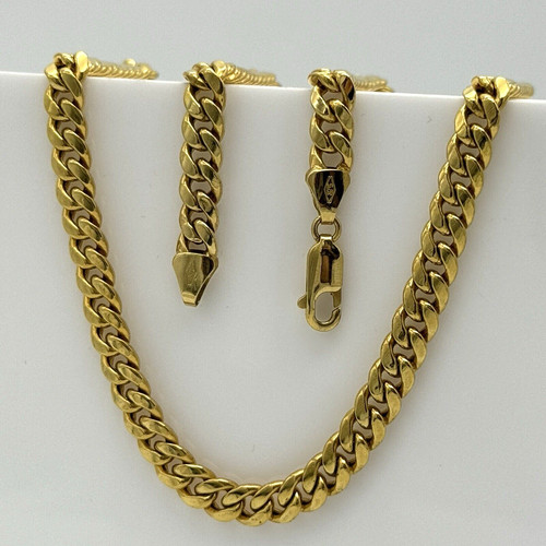 9ct solid yellow gold 5mm - gold, 5.5mm