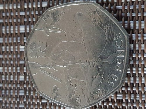 Olympic 50p coins - 50p, 2011
