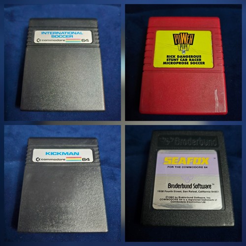 Commodore game cartridges - cartridges, /