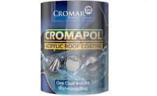 Cromar Cromapol One Coat Roof Paint Repair Weatherproof Felt Gutters Concrete