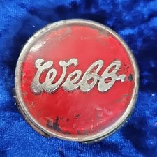 Vintage Webb lawnmower emblem