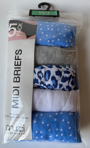 Pack ladies cotton midi - cotton,