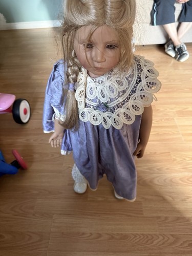 Porcelain doll - porcelain,