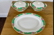 Lovely Vintage Alfred Meakin Tureens And Meat Plate Very Good Condition