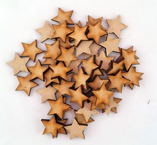 Wooden MDF Star Shape 3mm MDF