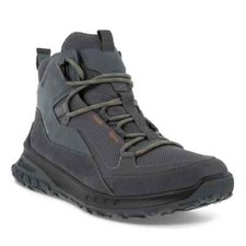 ECCO BNIB Mens Waterproof Hiking Boot ULT-TRN M WP Magnet / Dark Shadow UK 8-8.5