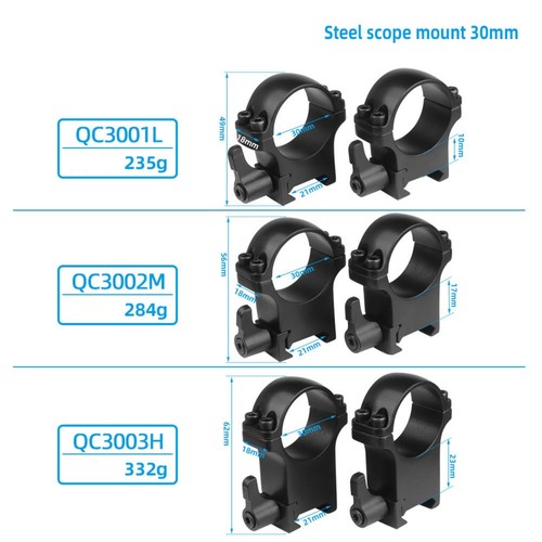 30mm scope rings steel - scope, 20mm