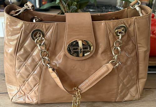 Russell bromley beige patent - bromley,