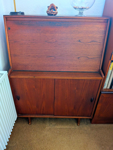 Mid century teak - , bureau