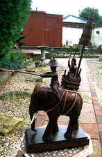 LARGE2.6Kg HAND CARVED INDIAN