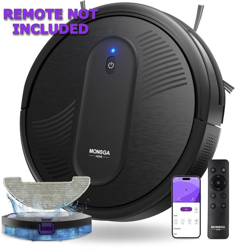 Robot vacuum mop 4000pa - mop, 140min