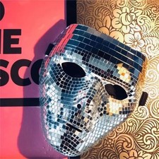Ball Glitter Mirror Face Mask