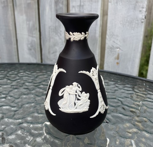 Vintage wedgwood black - black, basalt
