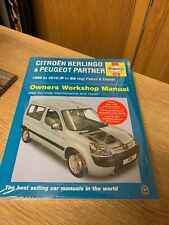 Citroen Berlingo Peugeot Partner Haynes Workshop Repair Manual NEW Sealed