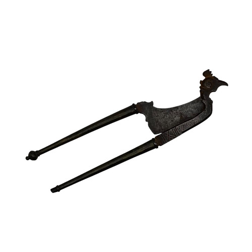 Antique iron betel - iron, nut