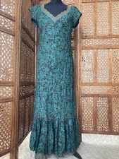 Fabulous 100% teal   silk