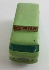 Vintage Lesney Bottle Float #21 Teal Cow Milk Truck Made in England