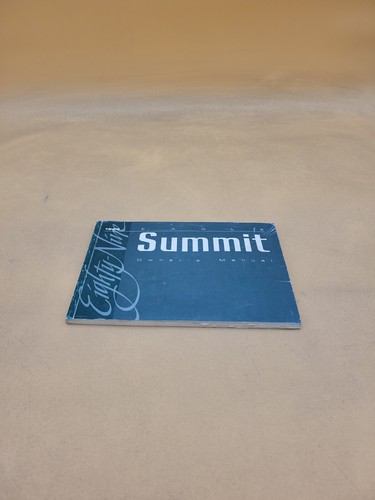 1989 eagle summit owners - 1989,