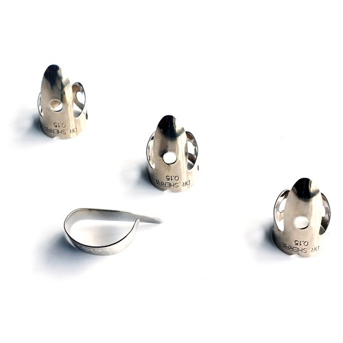 Finger thumb pick set nickel - finger, &