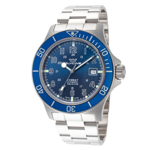 Glycine men combat sub - combat, 42mm