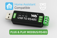 USB to RS485 Adapter for Raspberry Pi & Home Assistant – Waveshare – UK Stock