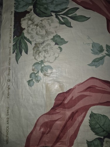 Vintage 1983 hollyhock and - hollyhock,
