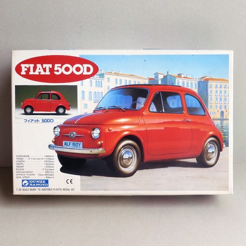 Vtg gunze sangyo fiat - gunze, 1/24