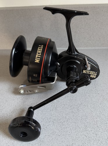 Vintage mitchell 498 bail less - vintage,