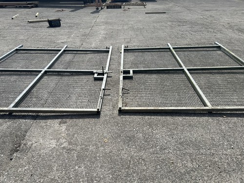 Site gate yard gates steel - site,