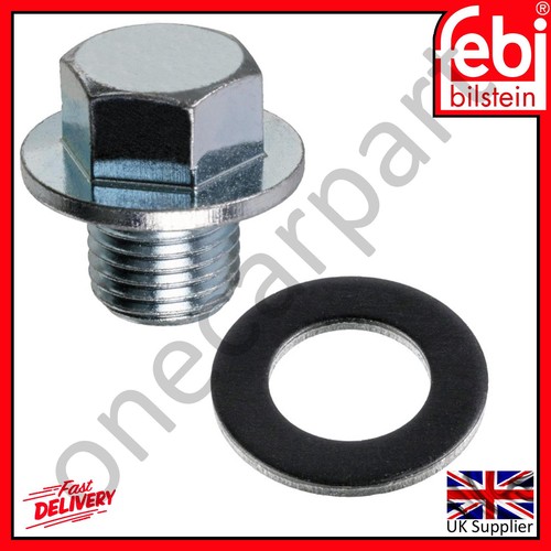 Oil drain sump plug febi - drain,