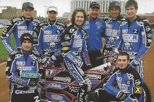 POOLE PIRATES 2010 SPEEDWAY TEAM PHOTOGRAPH