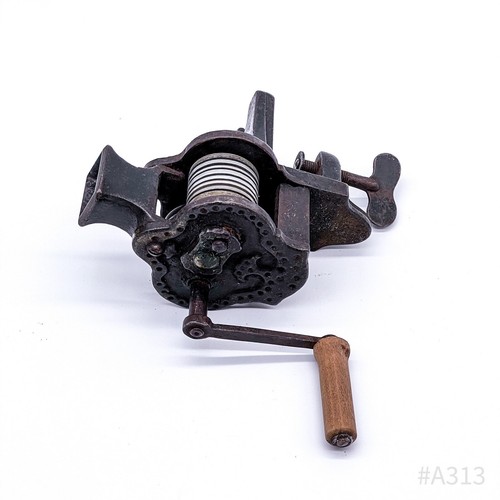 Antique bean slicer cast iron - slicer,