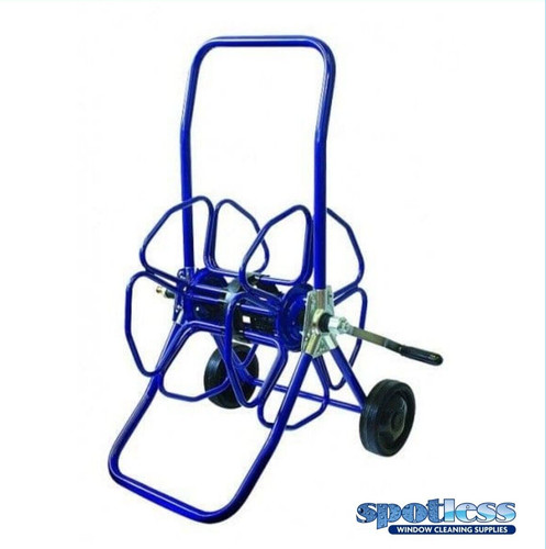 Blue heavy duty metal - metal, hose