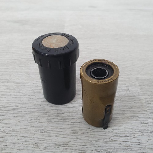Leica leitz 35mm film canister - leica,