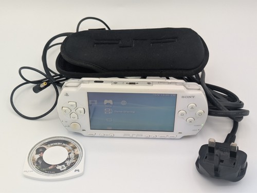 Sony psp 1000 ceramic white - sony,